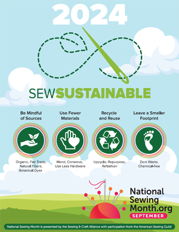 National Sewing Month 2024 Sew Sustainable